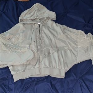 PINK cropped sweatshirt